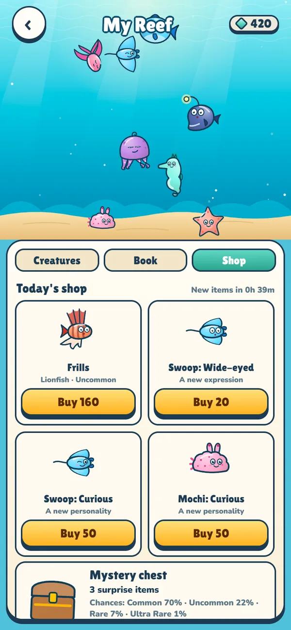 The shop, with daily items